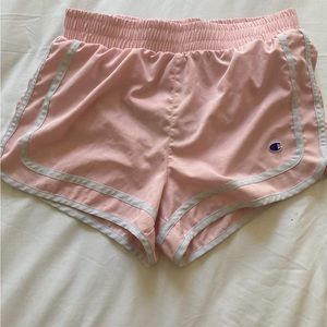 Light pink, champion short,